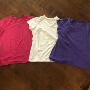 3 Champion V-neck Shirts